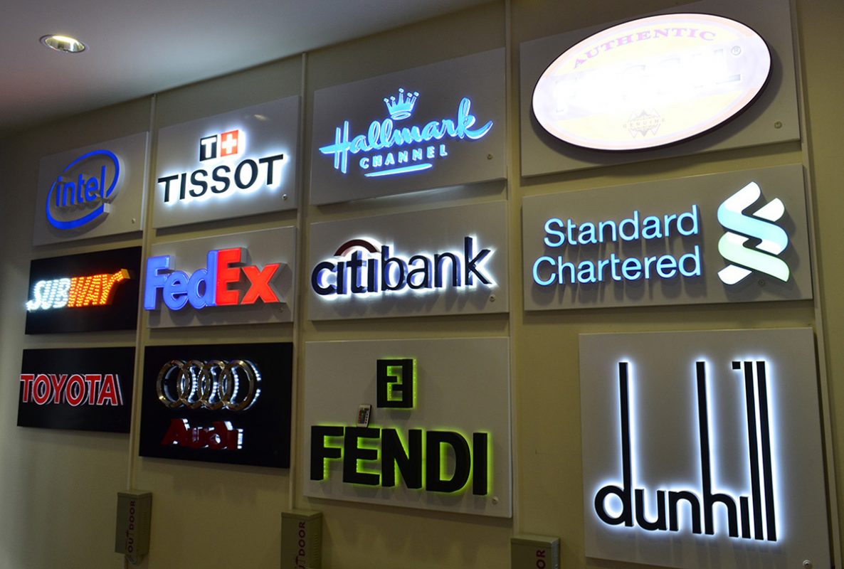 2. Ứng dụng cắt logo chữ nổi quảng cáo