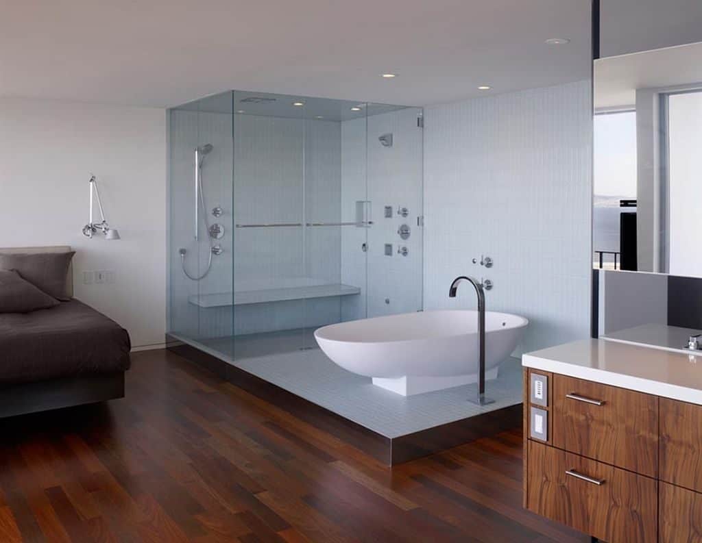 Tấm nhựa làm vách ngăn phòng tắm siêu bền Mica Acrylic