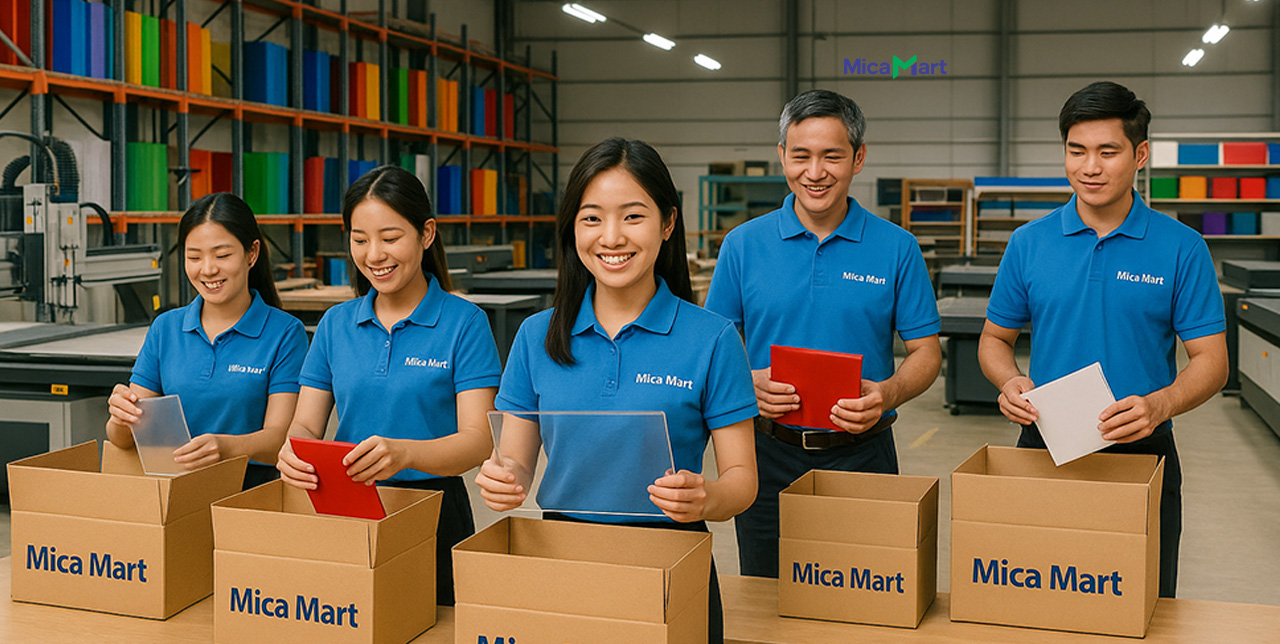 Cung cấp tấm mica cắt lẻ theo yêu cầu