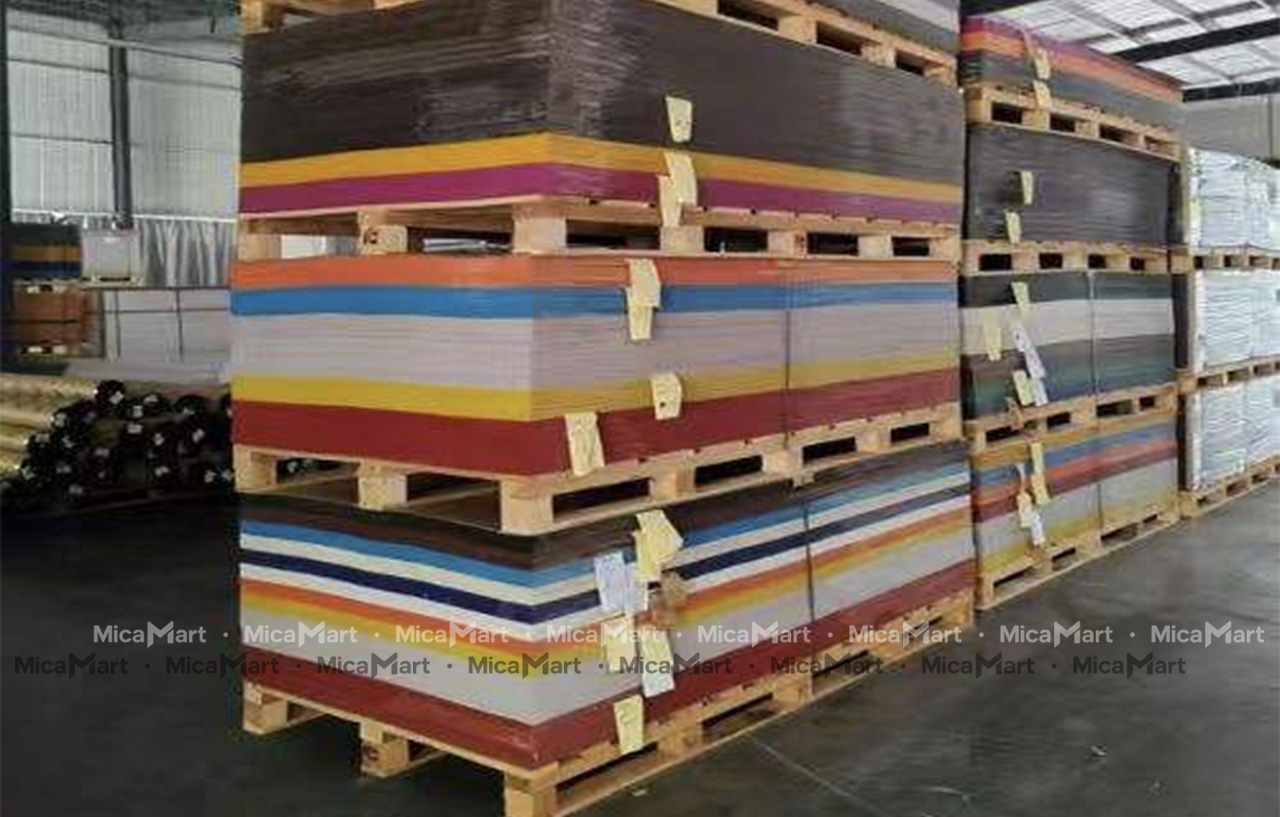 Thương hiệu tấm mica màu cung cấp tại Mica Mart