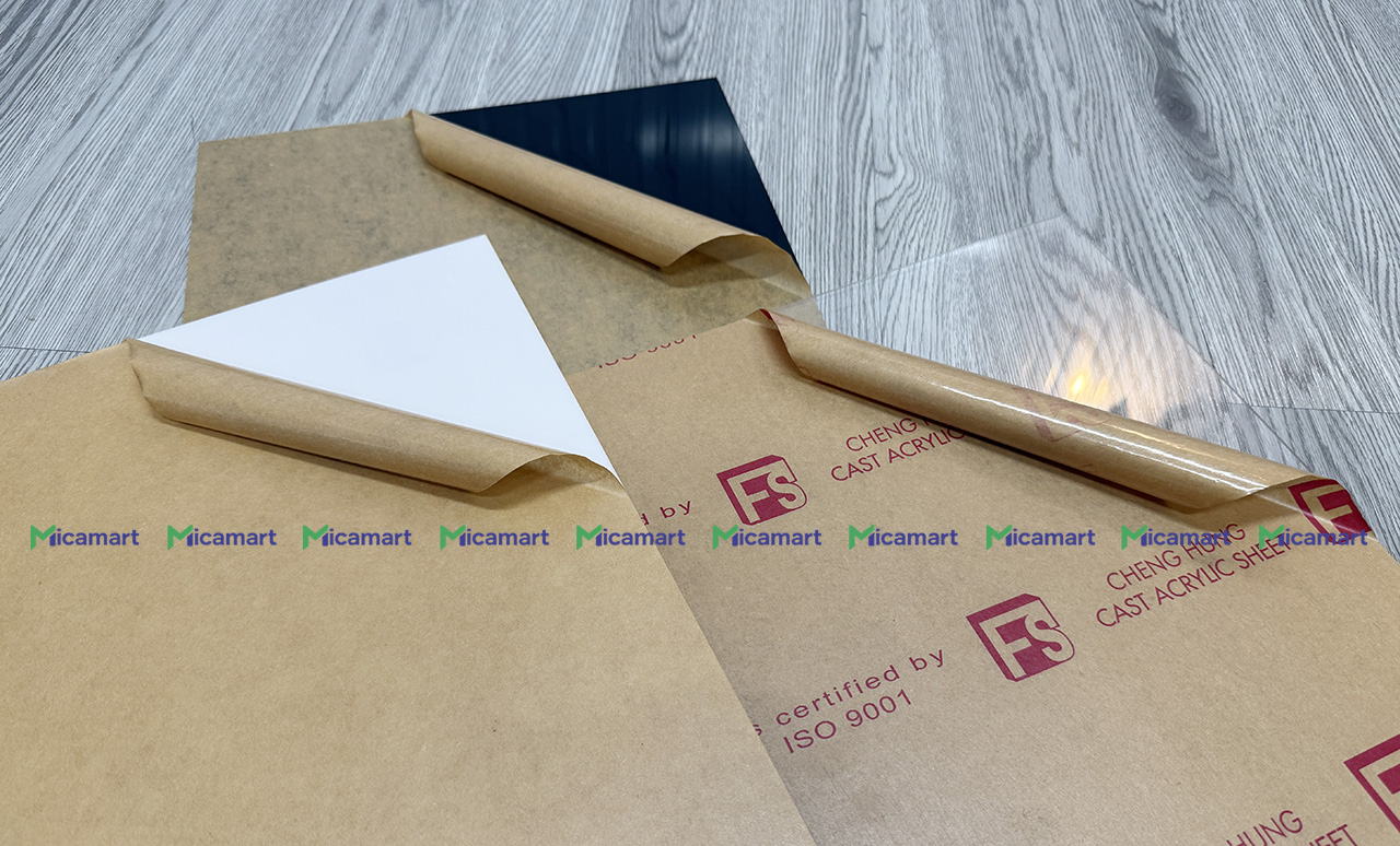 Thông số kỹ thuật tấm mica cắt lẻ khổ A3