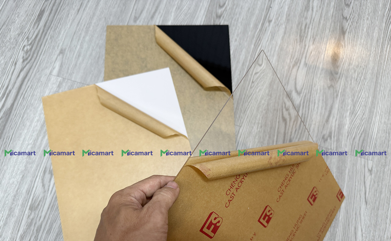 Mua tấm mica cắt lẻ khổ A3 giá tốt tại Mica Mart