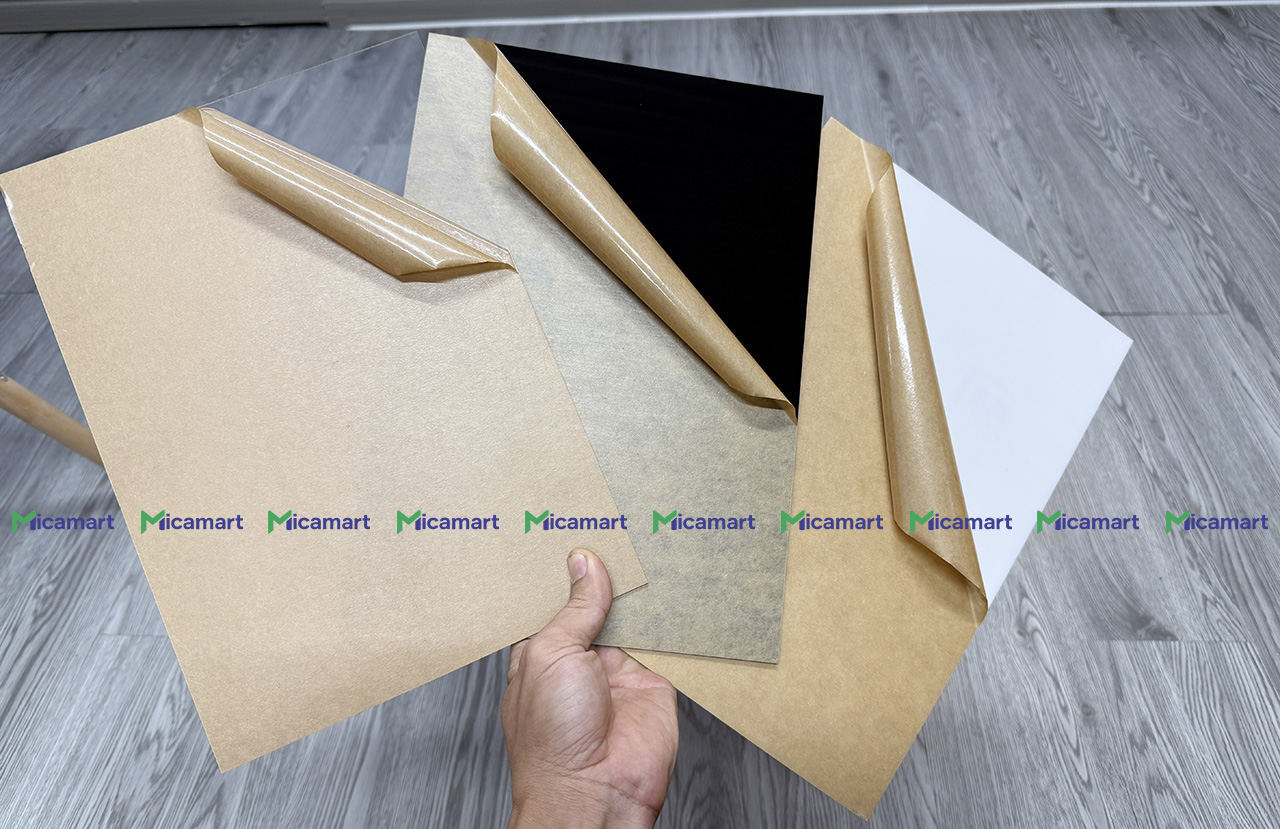 Thông số kỹ thuật tấm mica cắt lẻ khổ A4