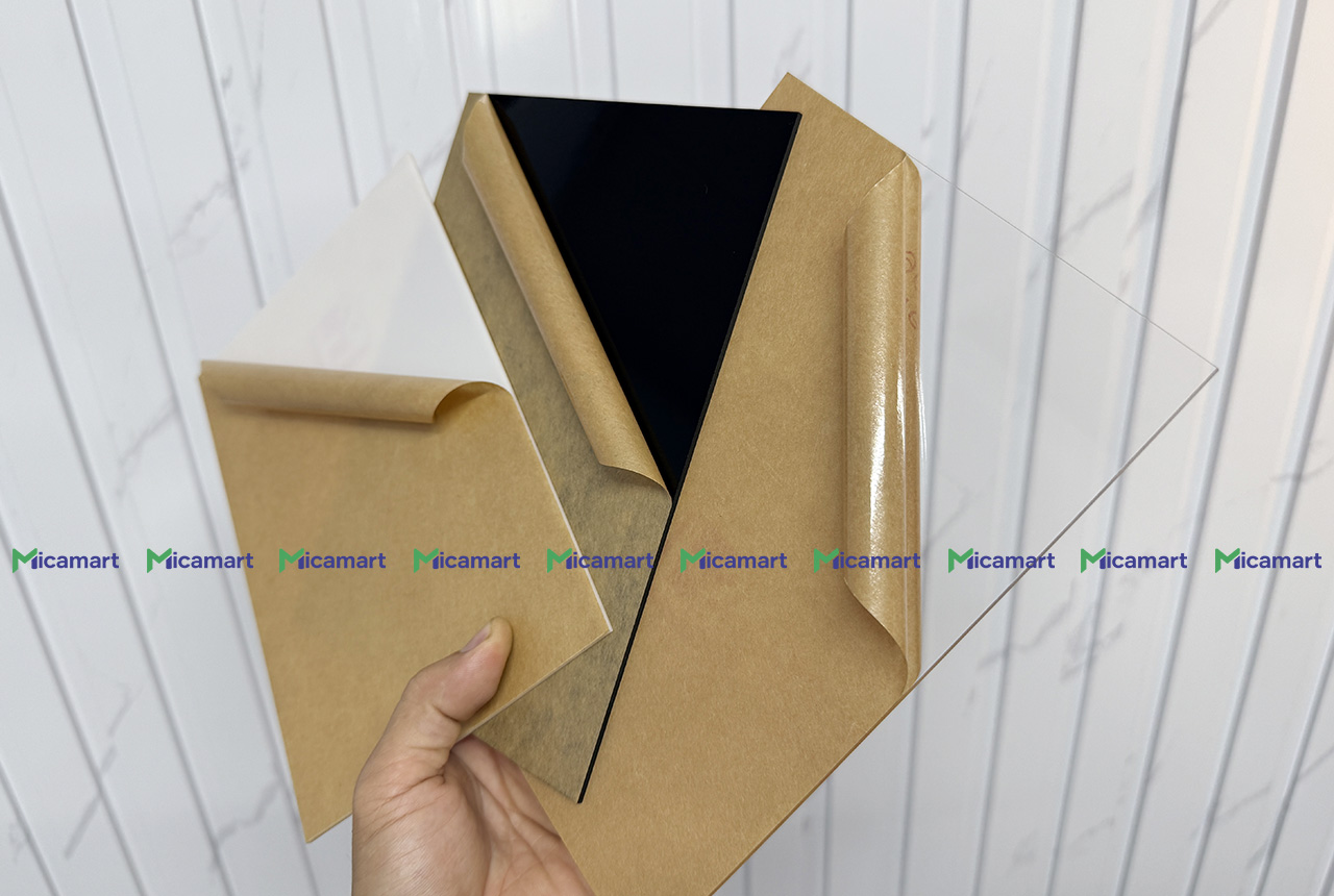 Thông số kỹ thuật tấm mica cắt lẻ khổ A5