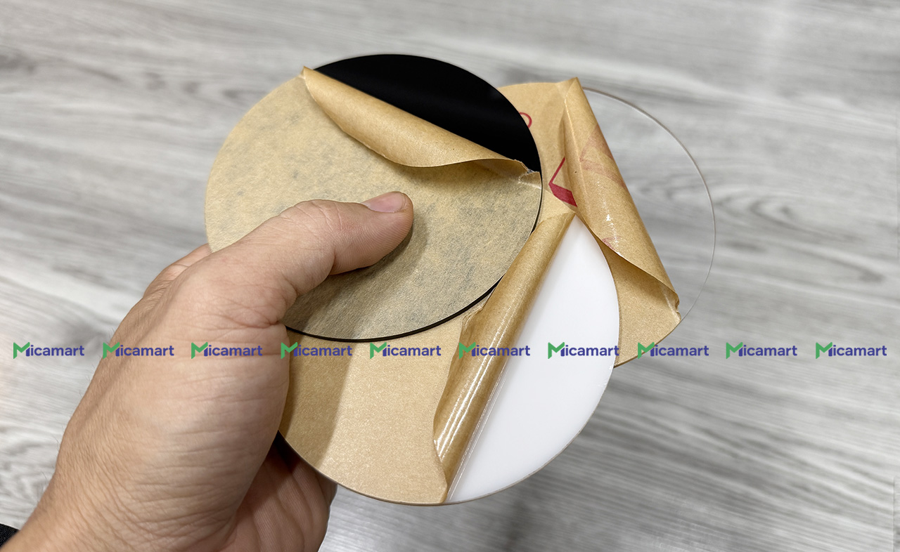 Thông số kỹ thuật tấm mica tròn đường kính 10cm