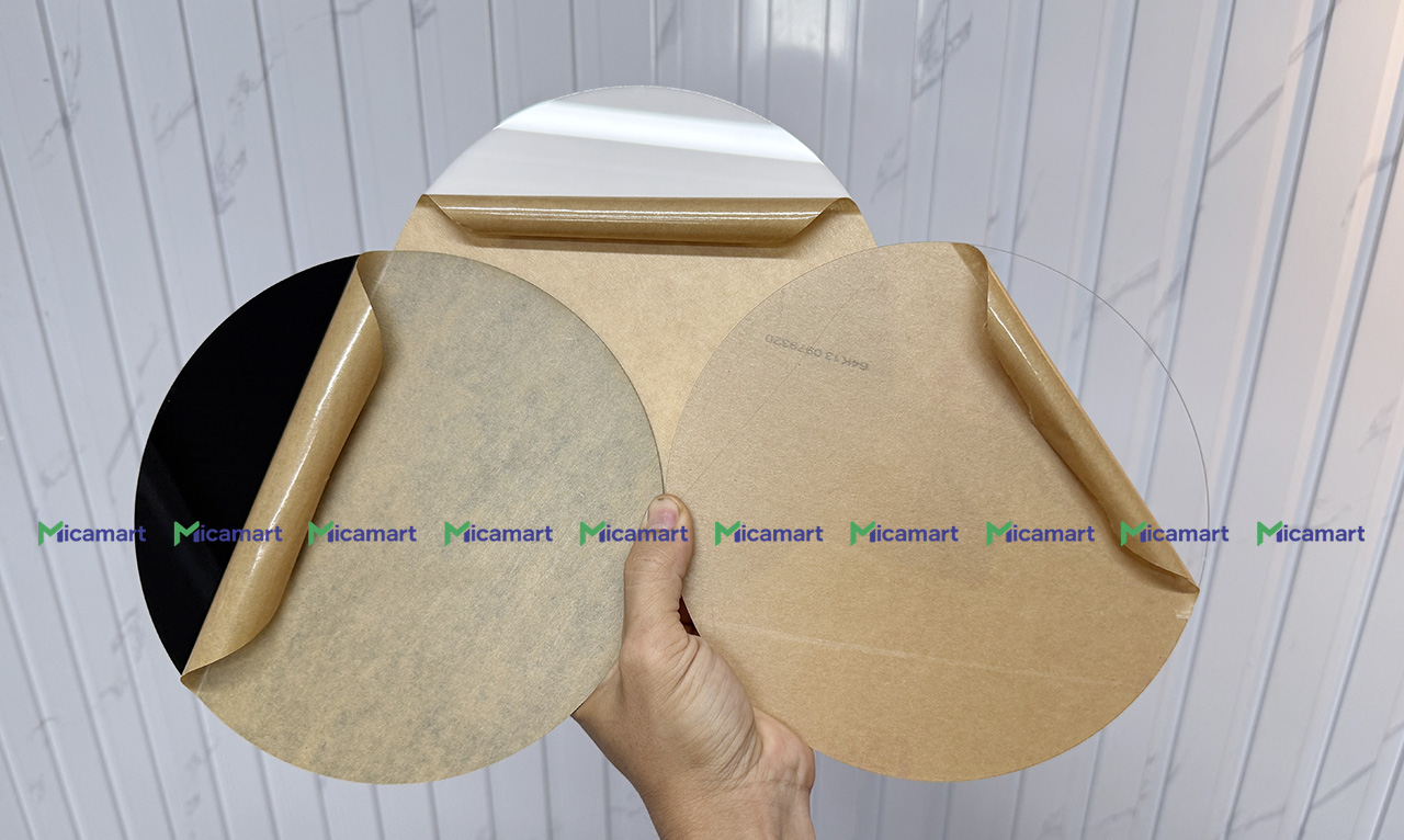 Tấm mica tròn đường kính 20cm