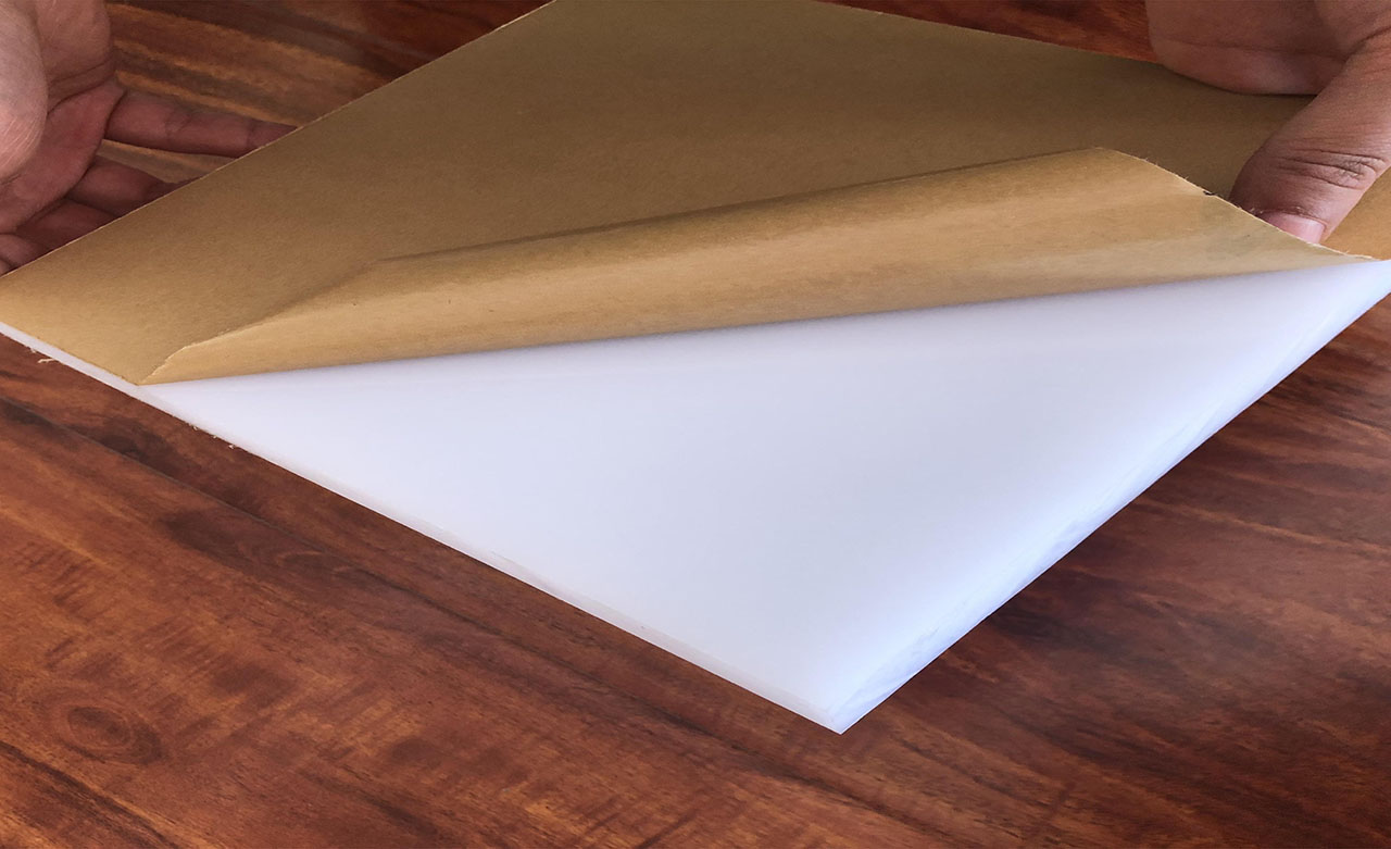 Tấm mica trắng 10mm Đài Loan