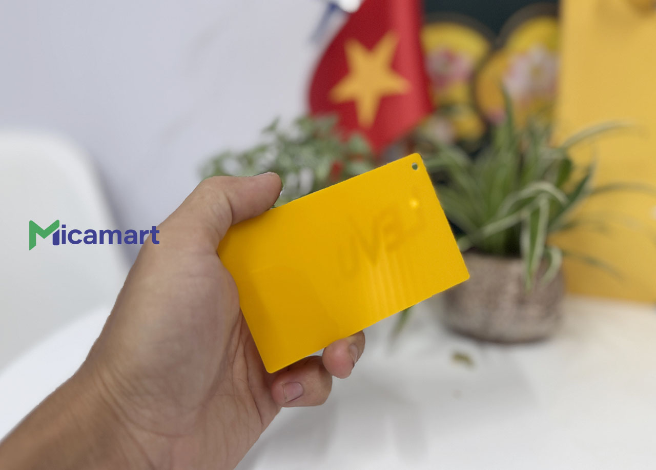 Tấm mica màu vàng Đài Loan FS / CC