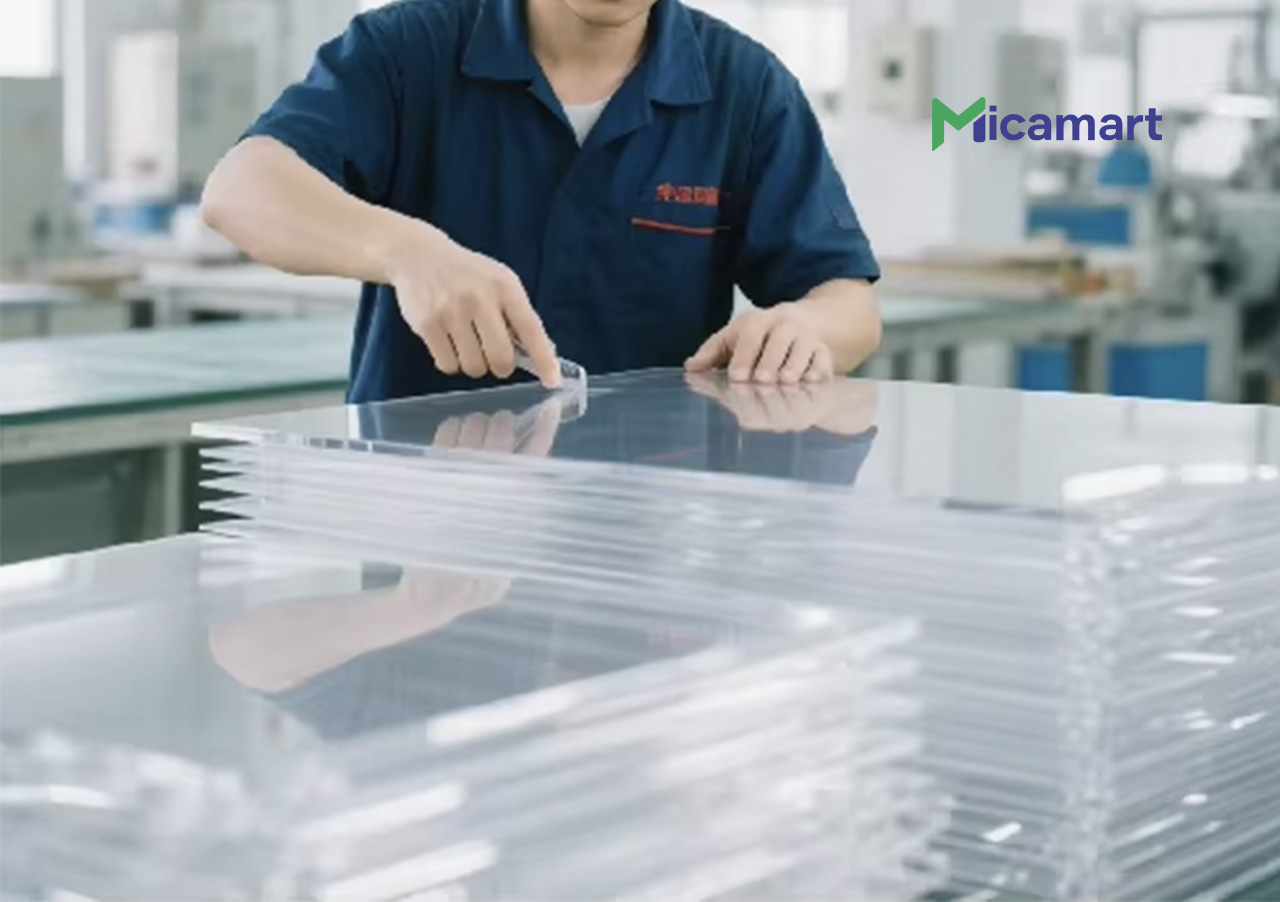 Thông số kỹ thuật tấm mica trong 10mm FS000 / CC000