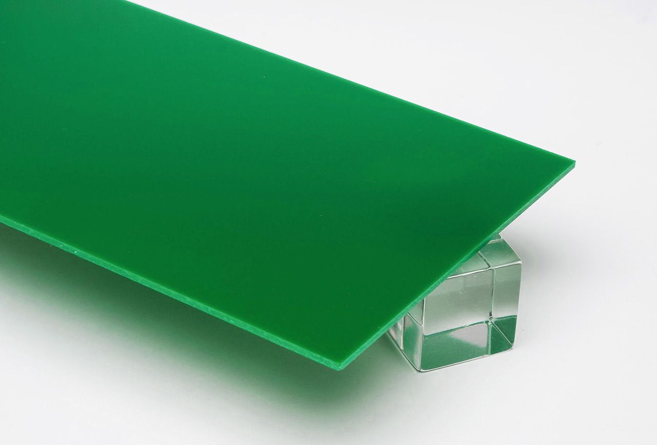 Thông số kỹ thuật tấm mica màu xanh lá cây